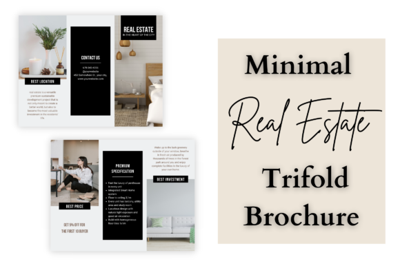 Download Minimal Real Estate Trifold Brochure - Brochure Collection