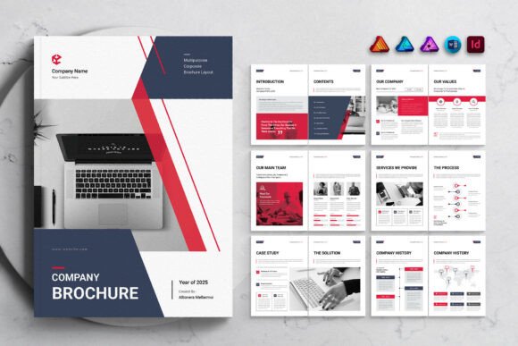Download Company Brochure Template - Brochure Collection