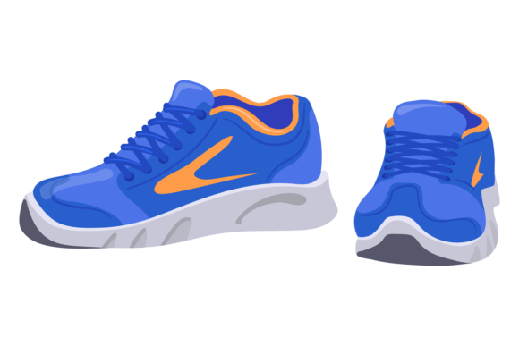 Download Fashion Sneakers Icon. Pair of Casual Sp - Premium Resources